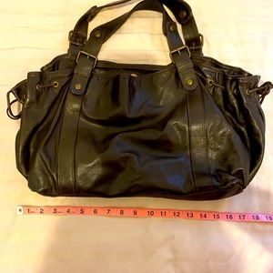 Gerard Darel brown leather bag